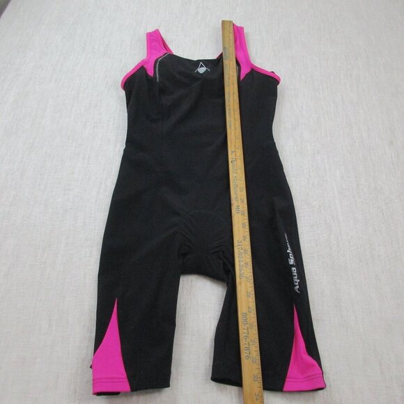 Aqua Sphere Energize Dynamix Compression Speed Suit Womens 34/8 Black Triathlon - Picture 9 of 14